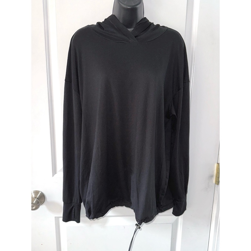 Nine West black athletic hoodie